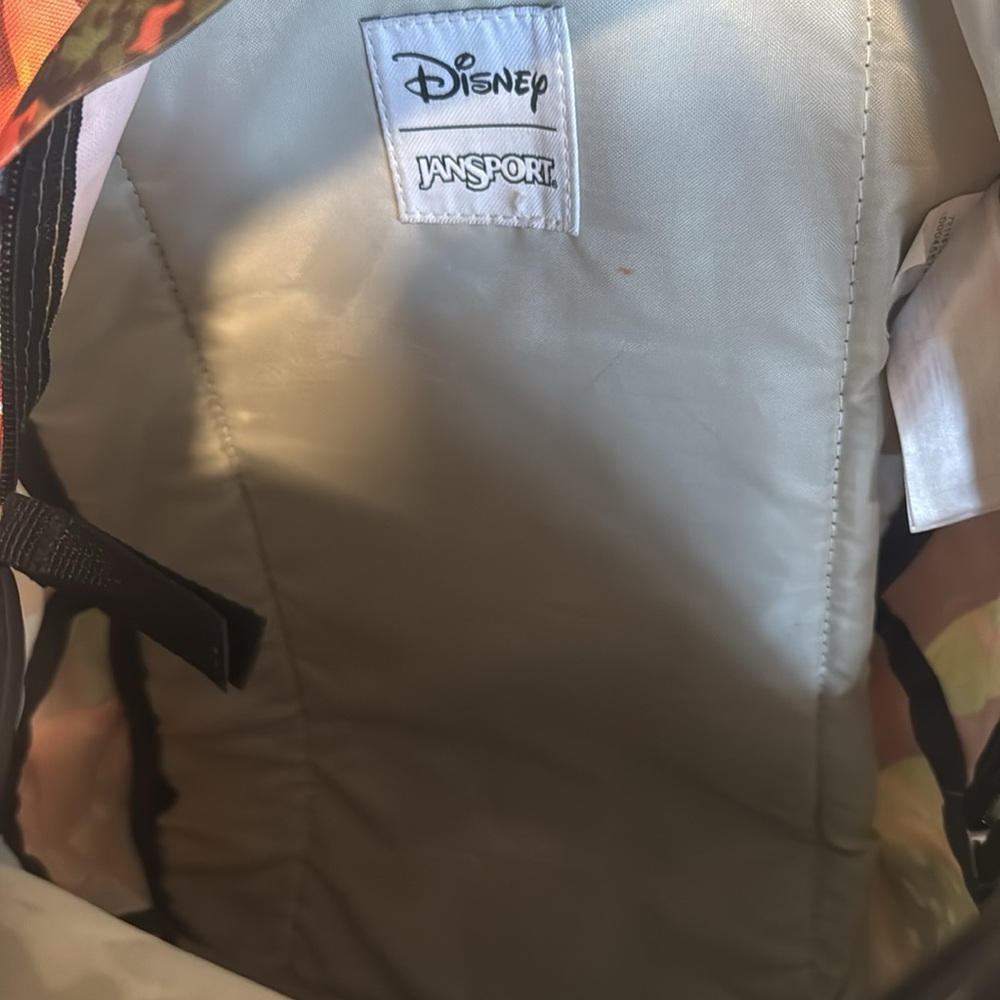 Disney JanSport Mickey Mouse Pluto Fishing Backpack - Picture 4 of 6